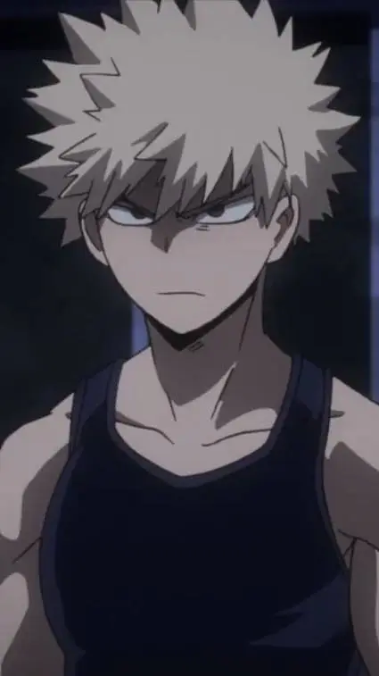 ai character: Katsuki Bakugo background