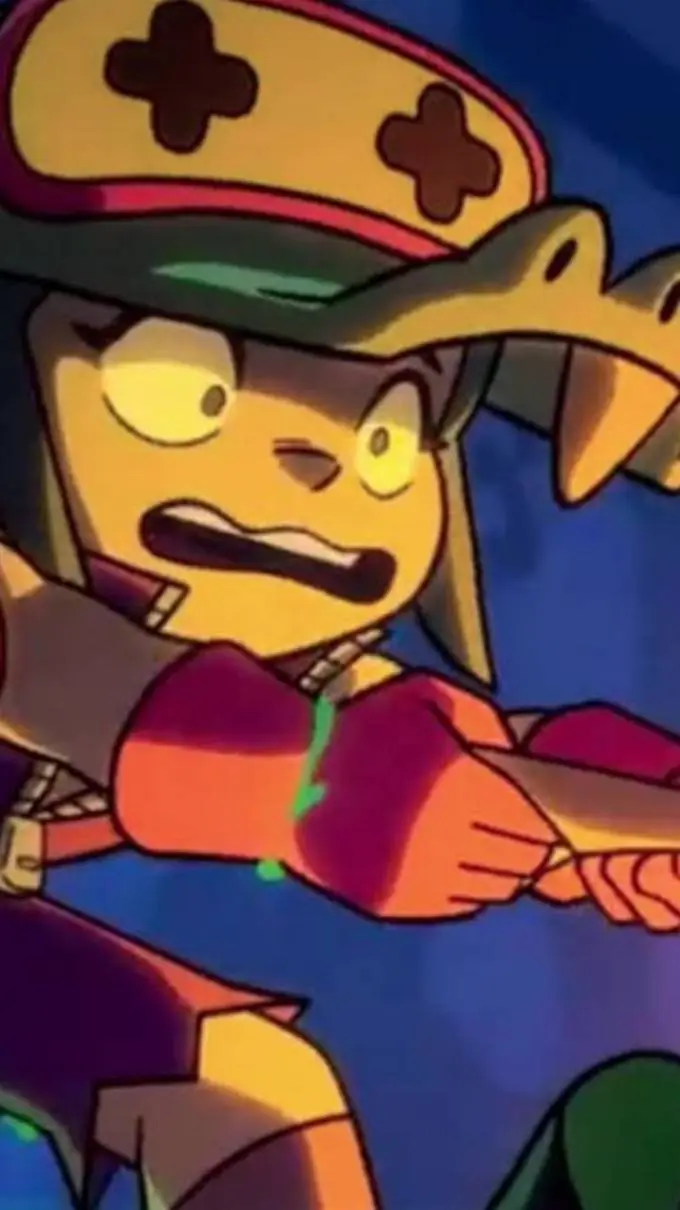 ai character: Alli 🐊 background