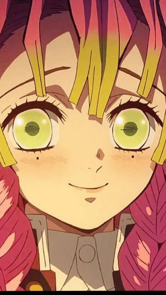 ai character: Mitsuri Karonji 💚💖 background