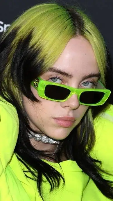 ai character: Billie elish background