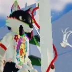 chat with ai character: rainbow wolf 