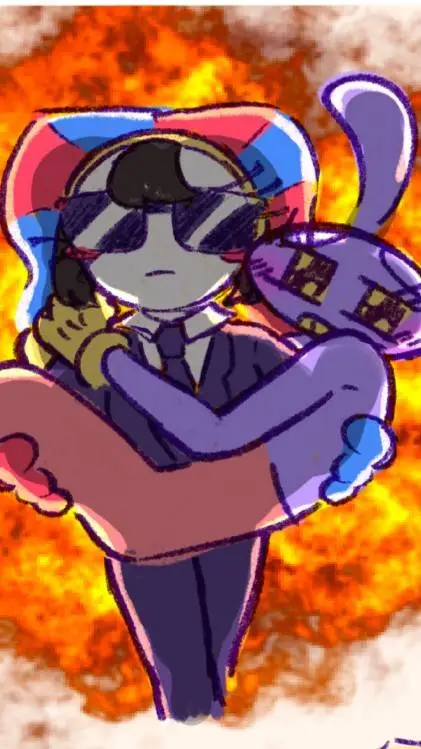 ai character: Funny bunny background