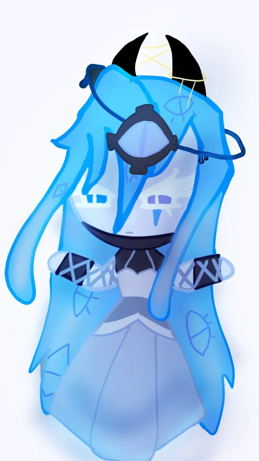 ai character: my crk oc! background