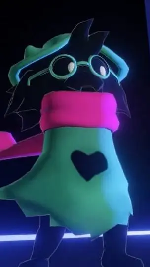 ai character: Ralsei background