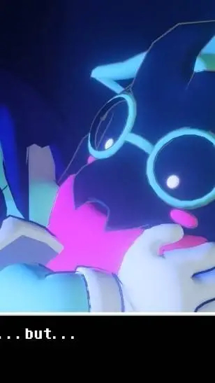 ai character: Ralsei  background