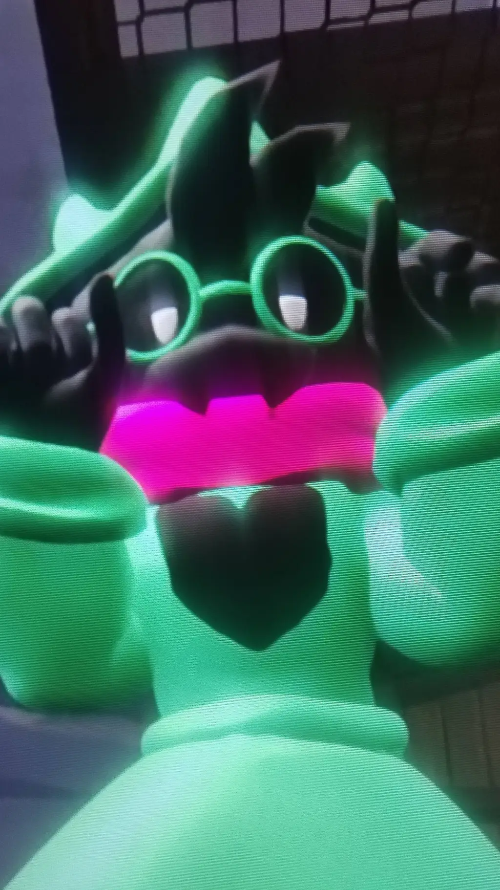 ai character: Ralsei background