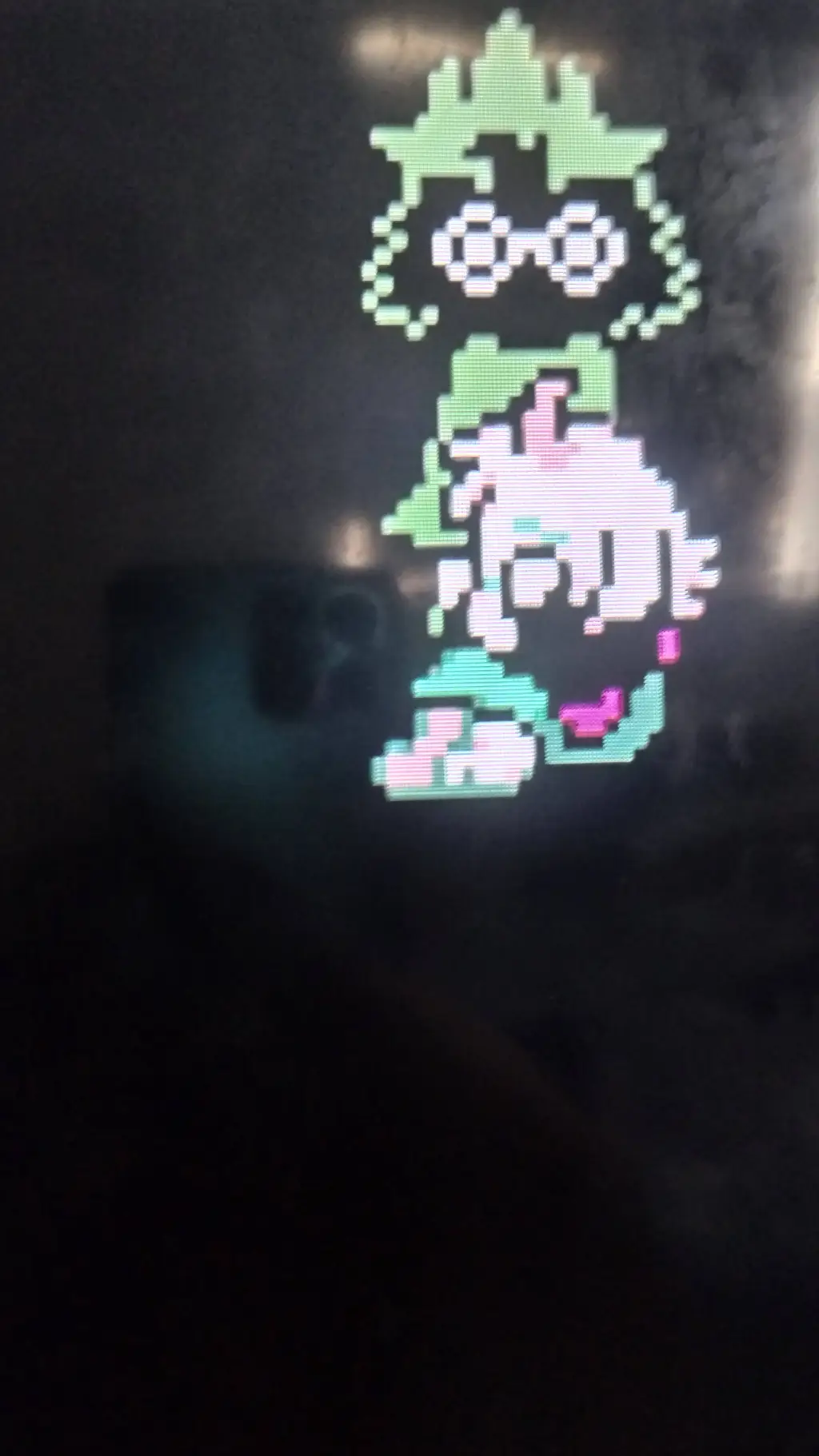 ai character: Ralsei Relsay background