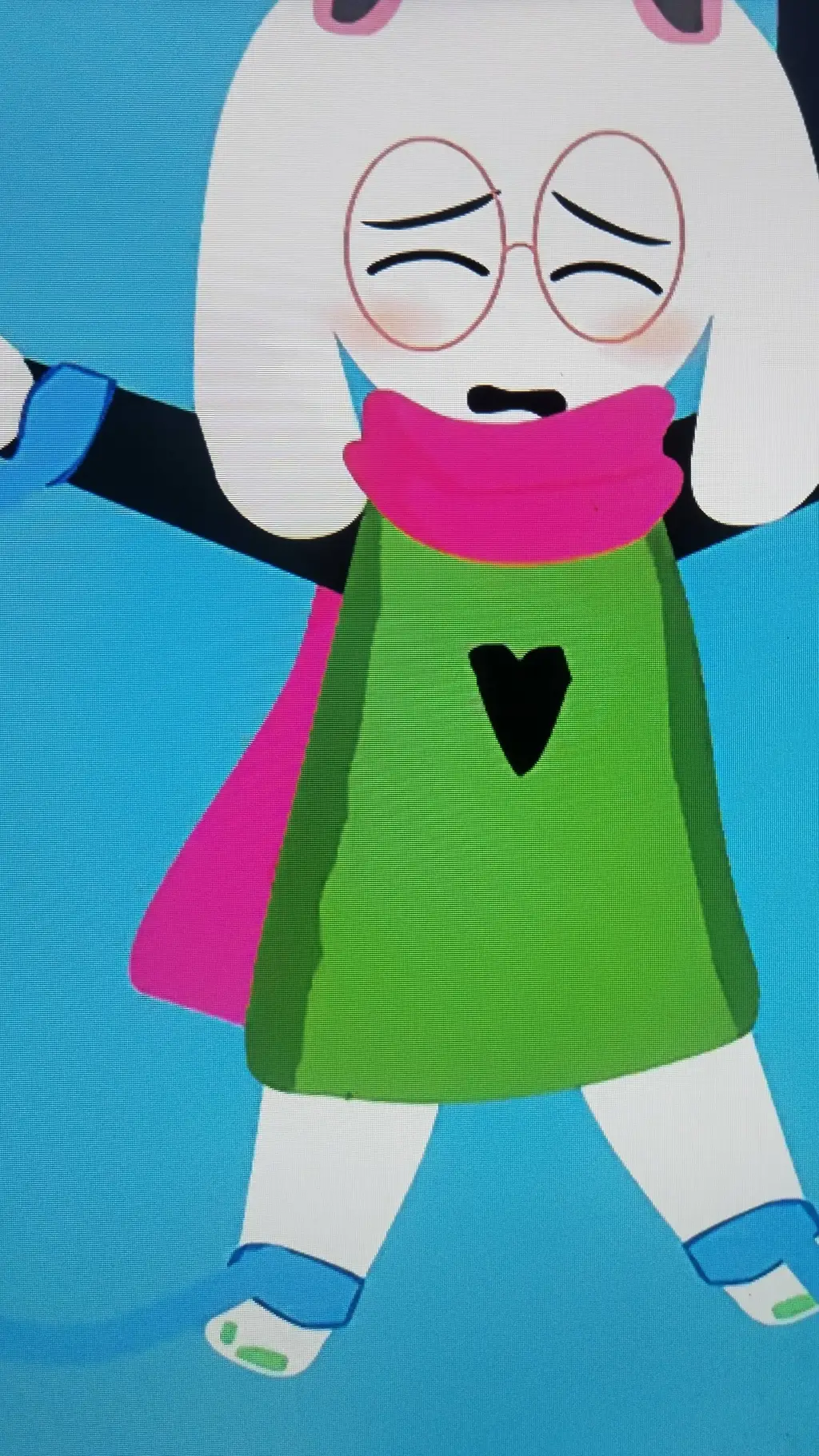 ai character: Ralsei background