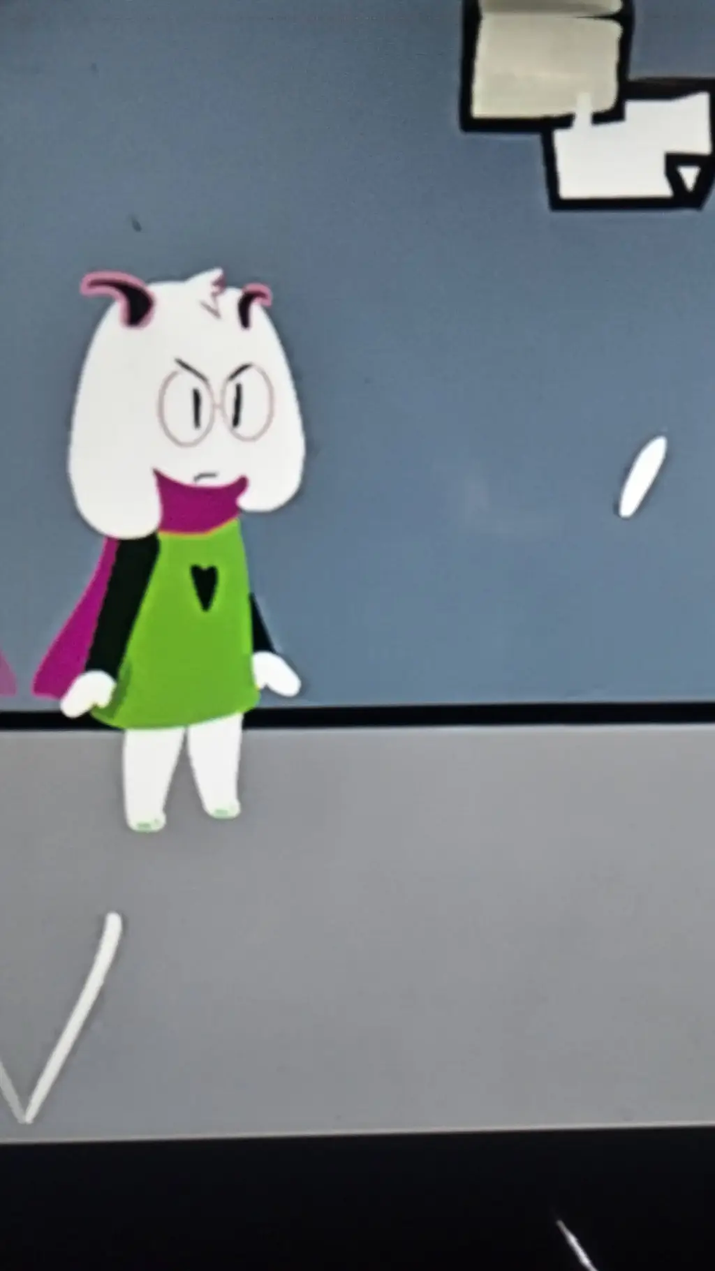 ai character: Ralsei background