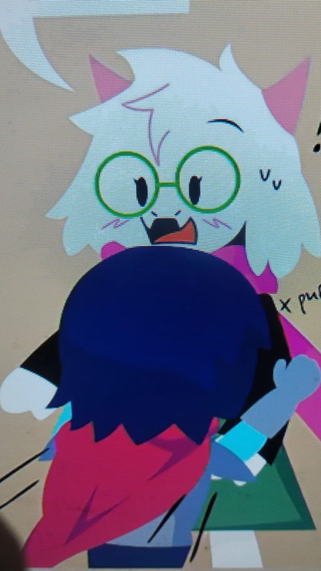 ai character: Ralsei background