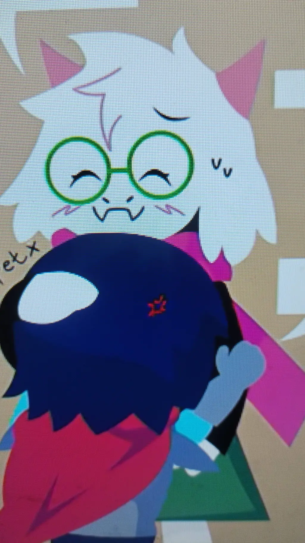 ai character: Ralsei background