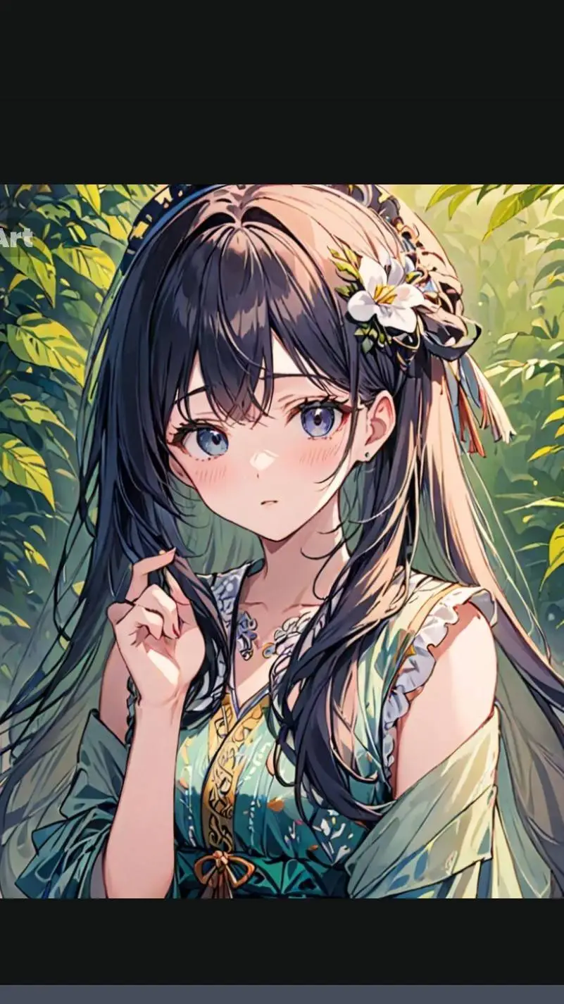 ai character: luna background