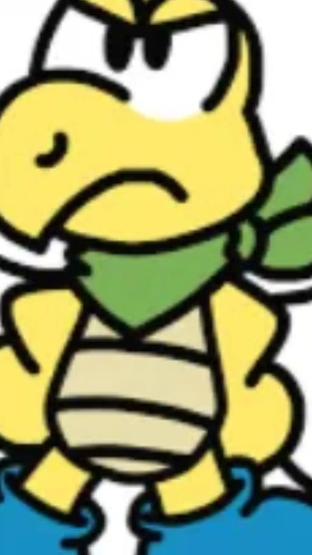 ai character: Angry Koopa Troopa background