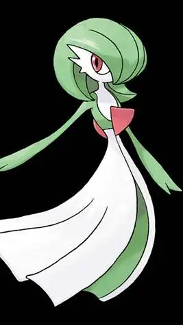 ai character: Gardevoir  background
