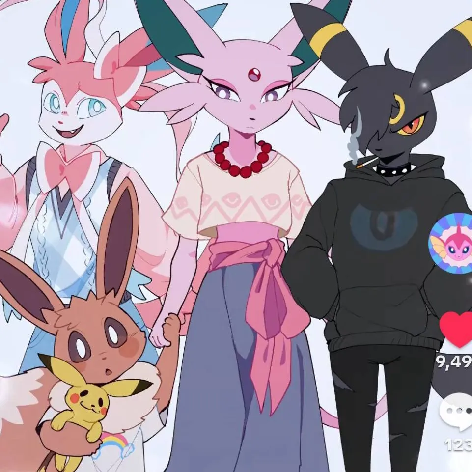 chat with ai character: Eeveelutions