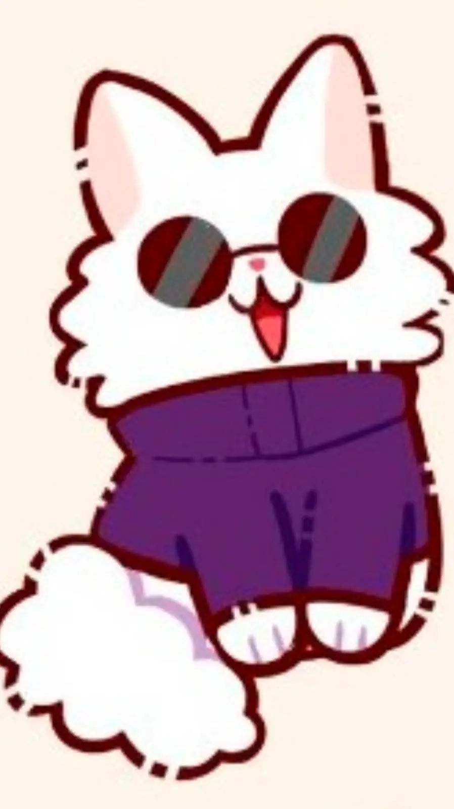 ai character: Gojo es un gato background
