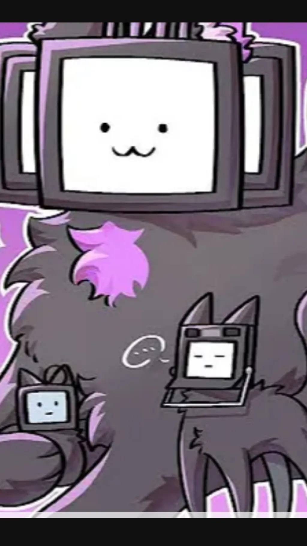 ai character: Titan tv cat! background