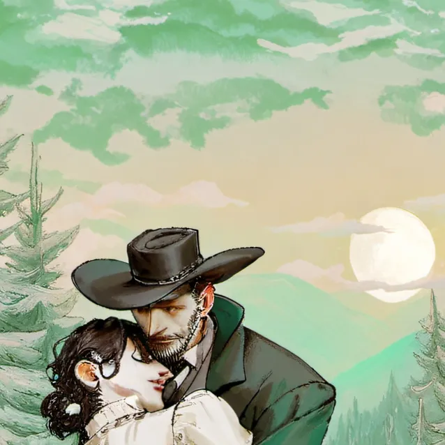 chat with ai character: cowboy x vampire