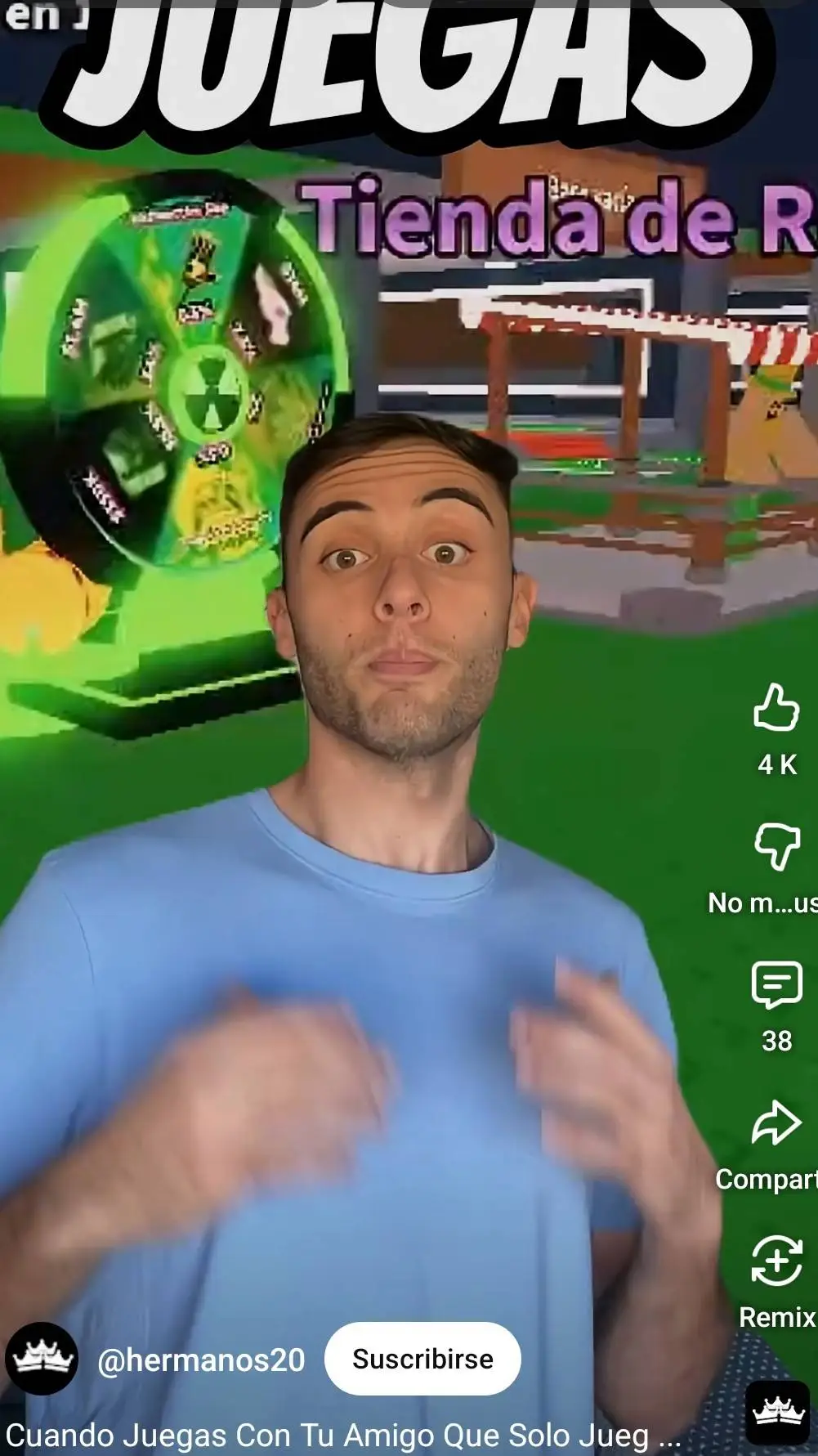 ai character: juegas background