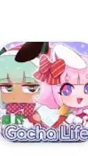 ai character: gacha Life background