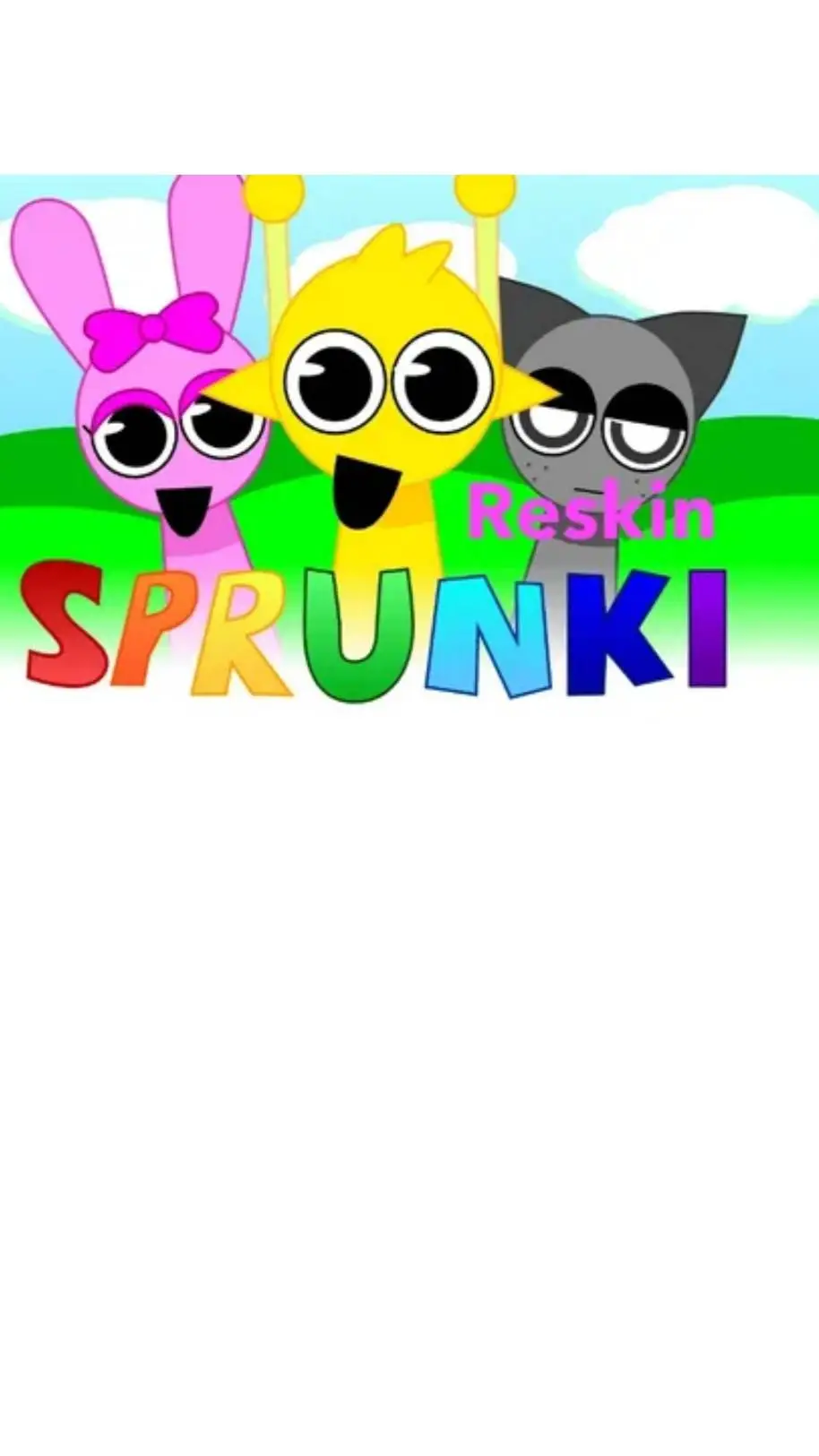 ai character: Sprunki background