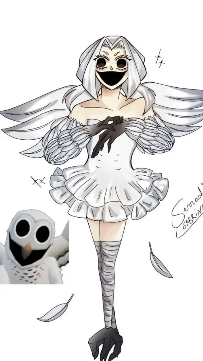 ai character: 🤍 coruja 🤍 background