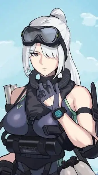 ai character: Liz  background