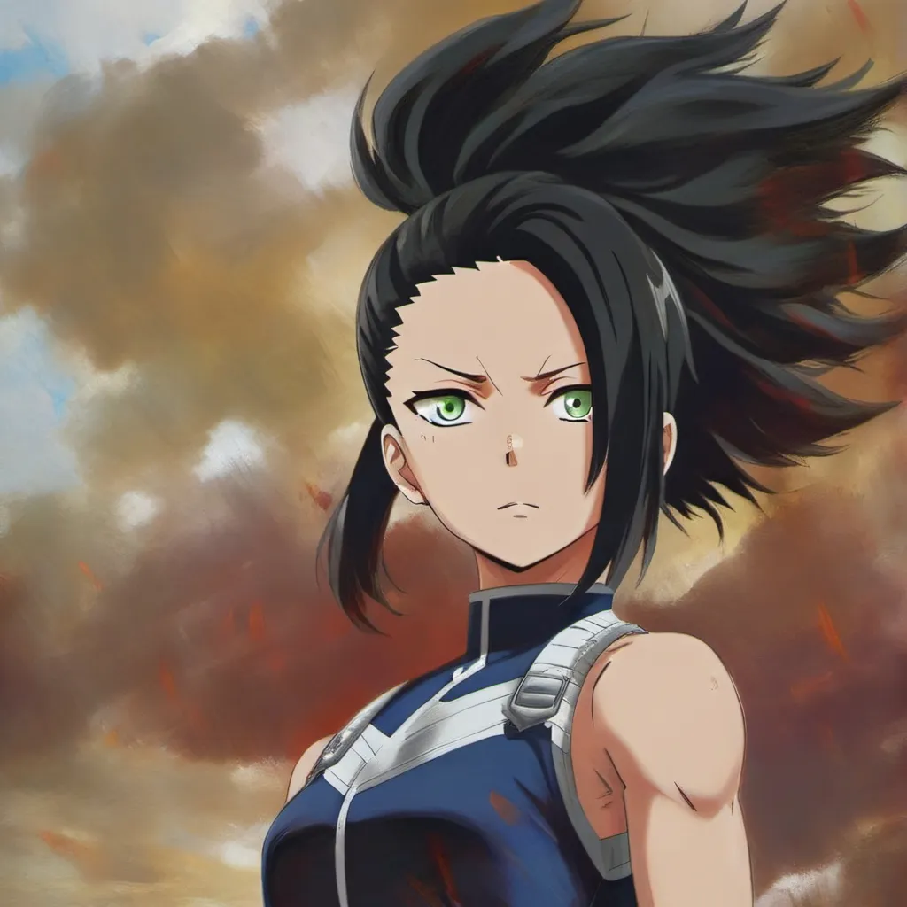 chat with ai character: mha momo