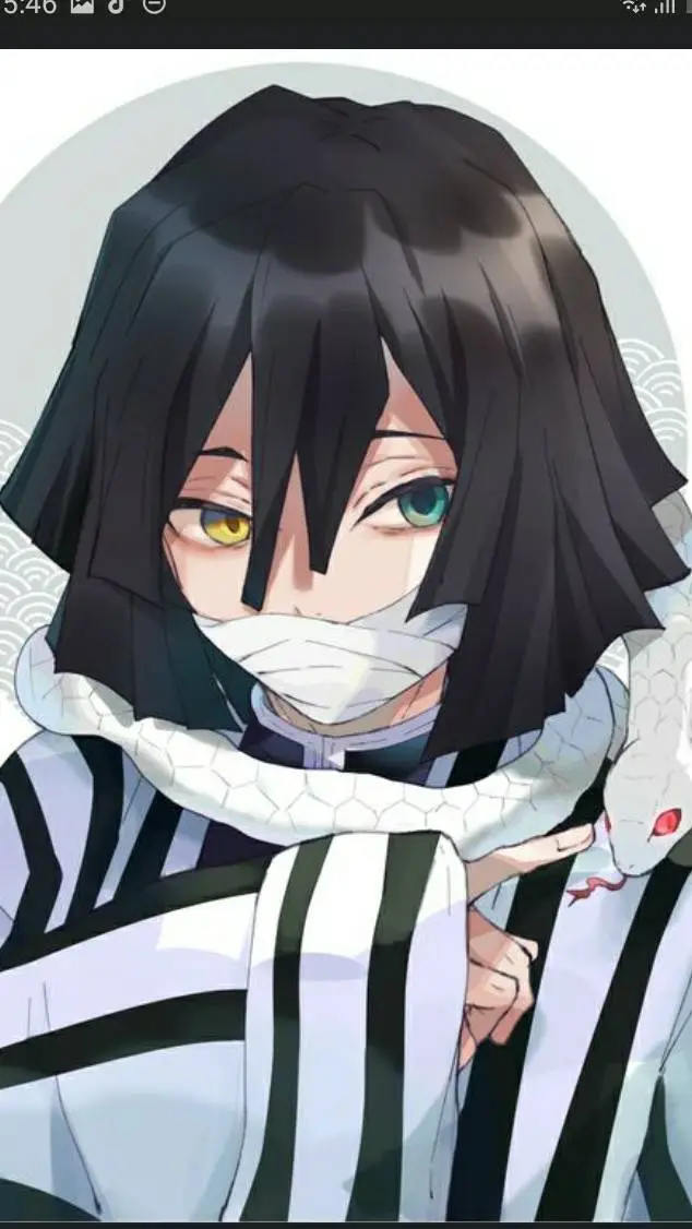 ai character: iguro obanai background