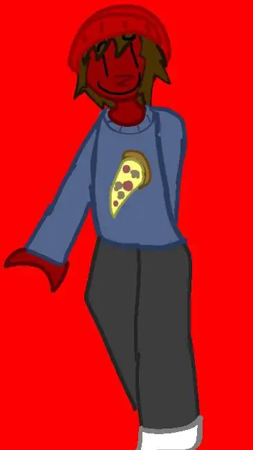 ai character: Roblox story but  background