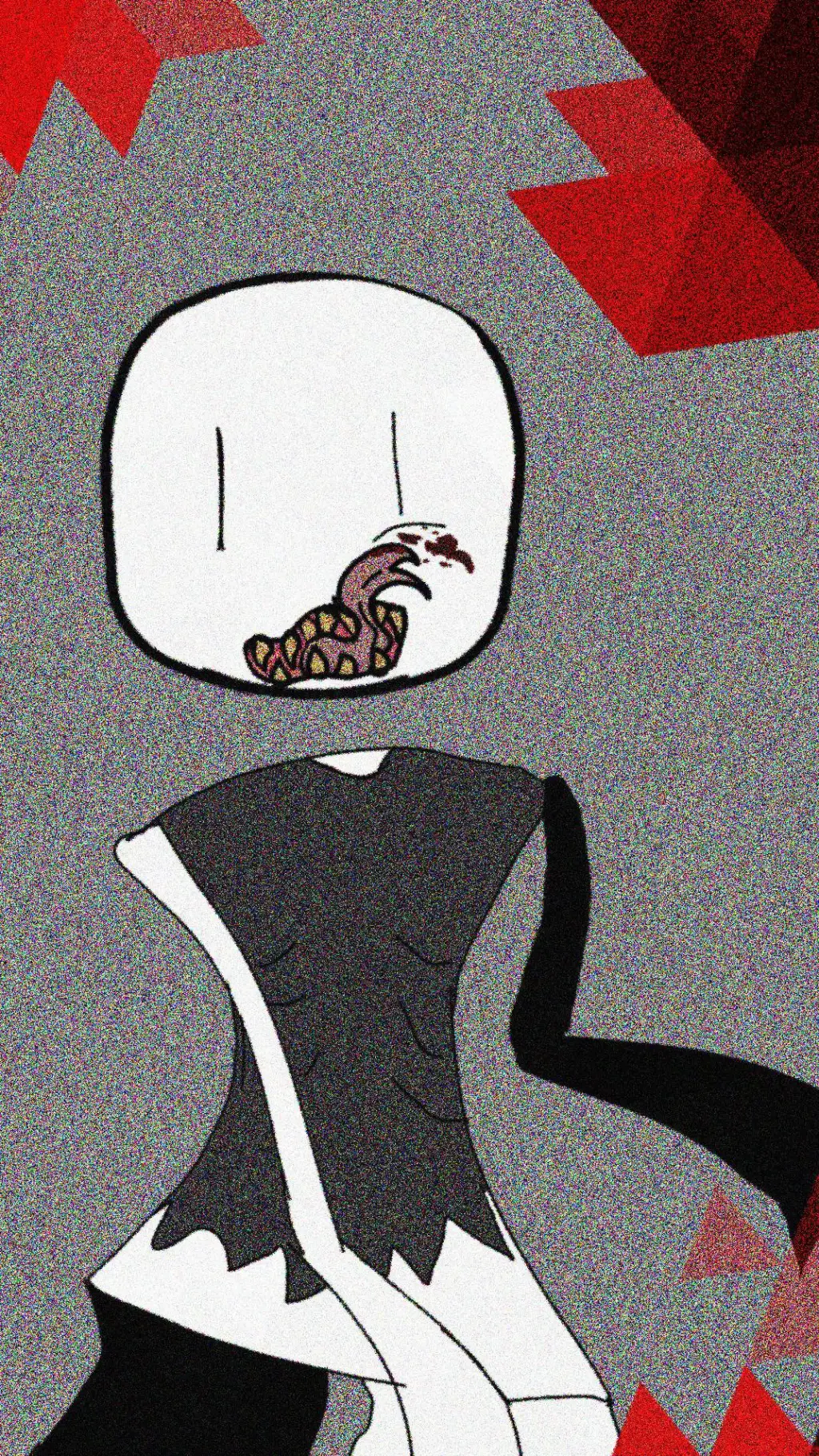 ai character: cake background