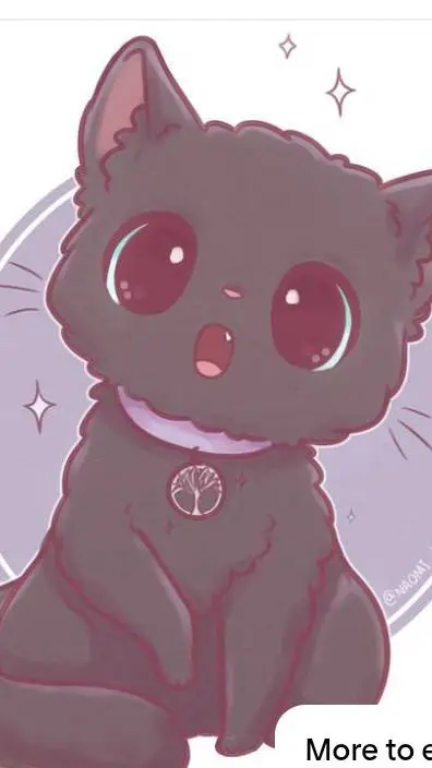 ai character: kittyyy background