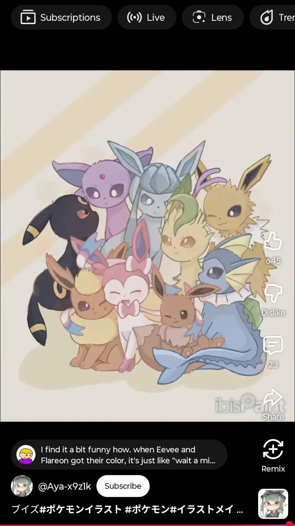 ai character: evolutions family background