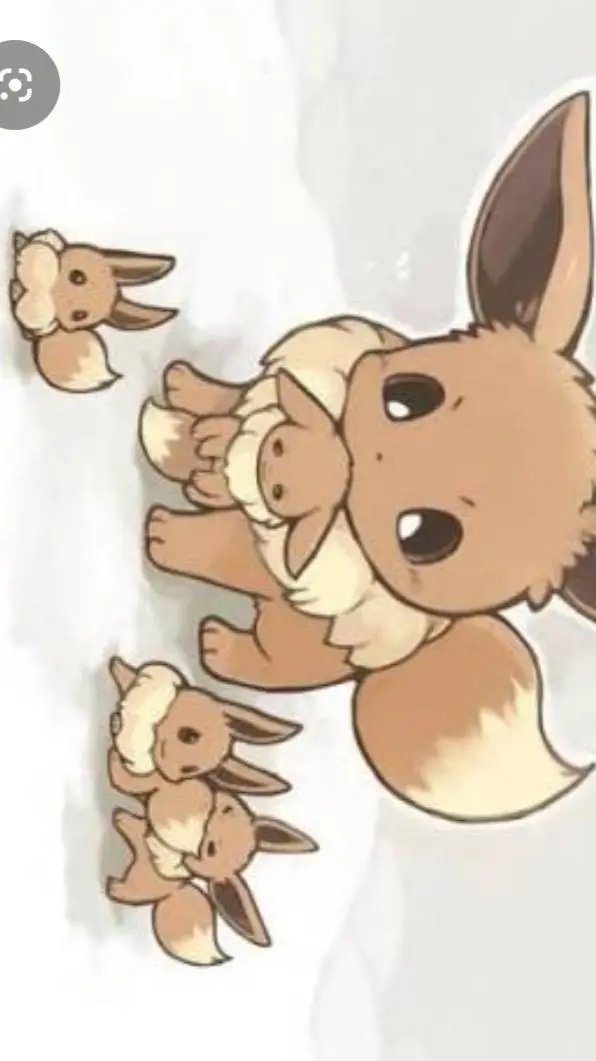 ai character: eevee has babys background