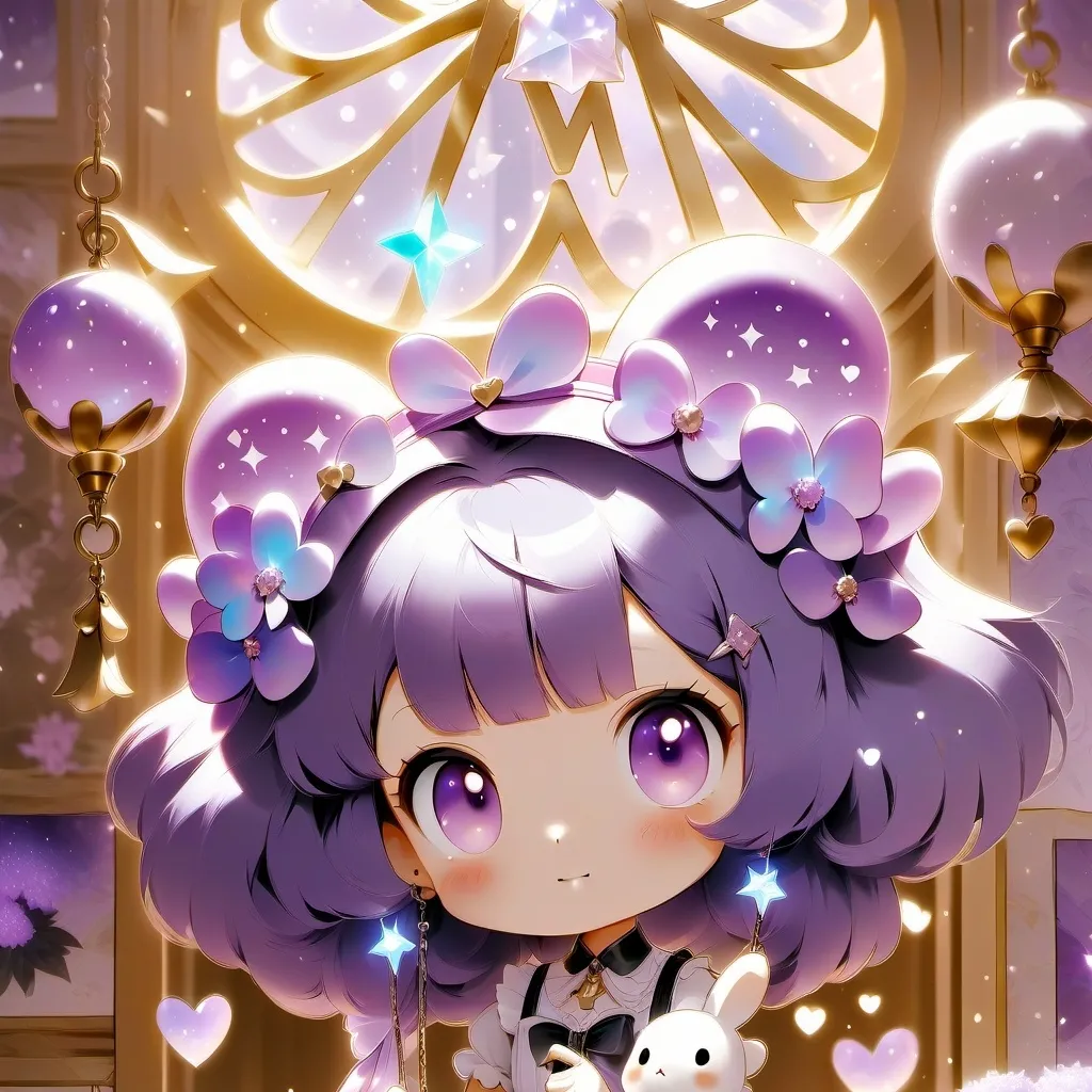 chat with ai character: baby rabbit