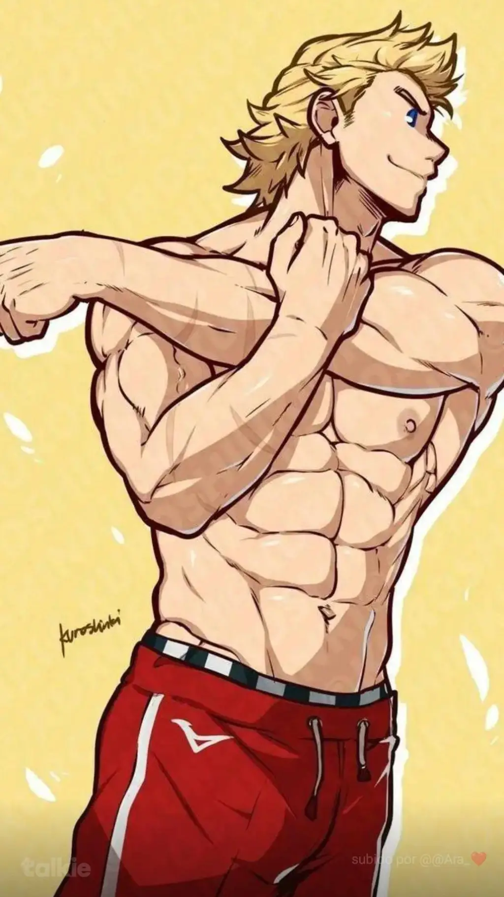 ai character: mirio togata background