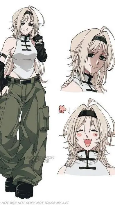 ai character: kamori  background