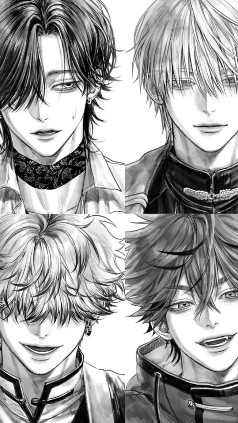 ai character: four boys background