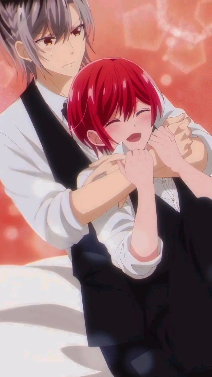 ai character: ☆ruka and mito☆ background