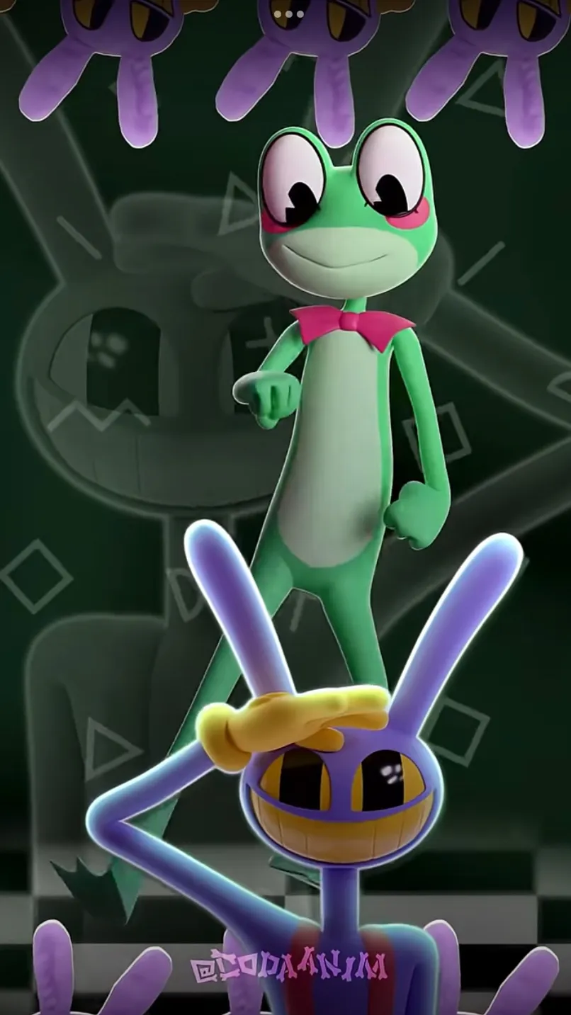 ai character: Ribbit X Jax background