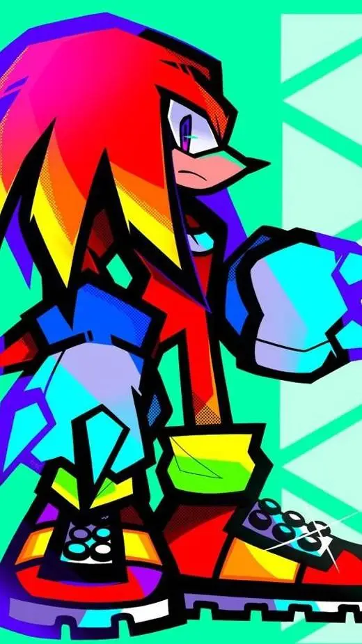 ai character: Knucles background