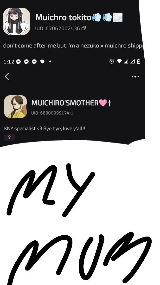 ai character: muichro mom  background