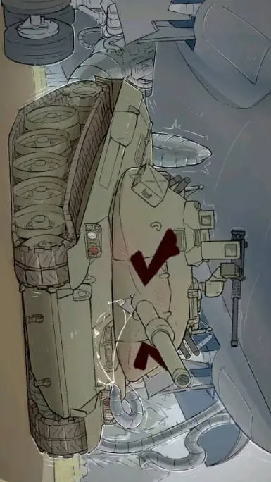 ai character: avión x tanque  background