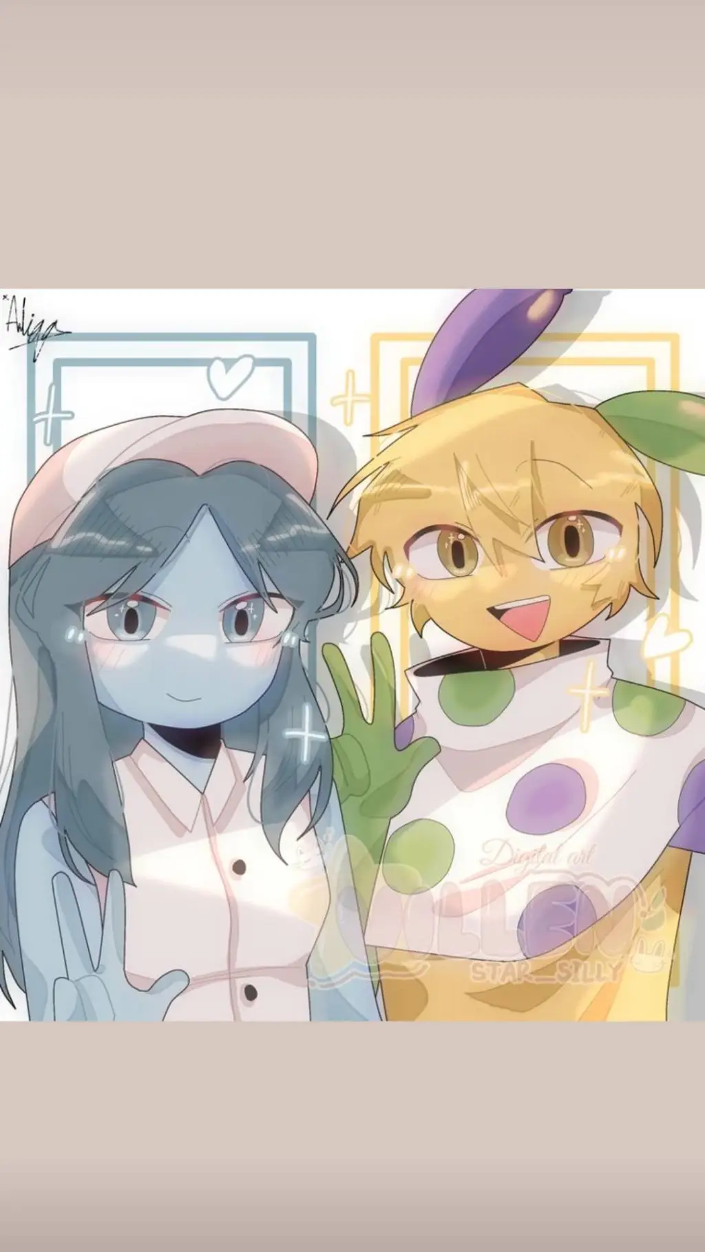 ai character: connie x looey background