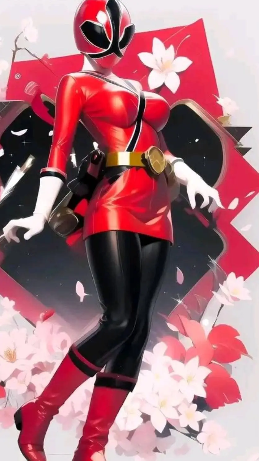 ai character: ranger verde background