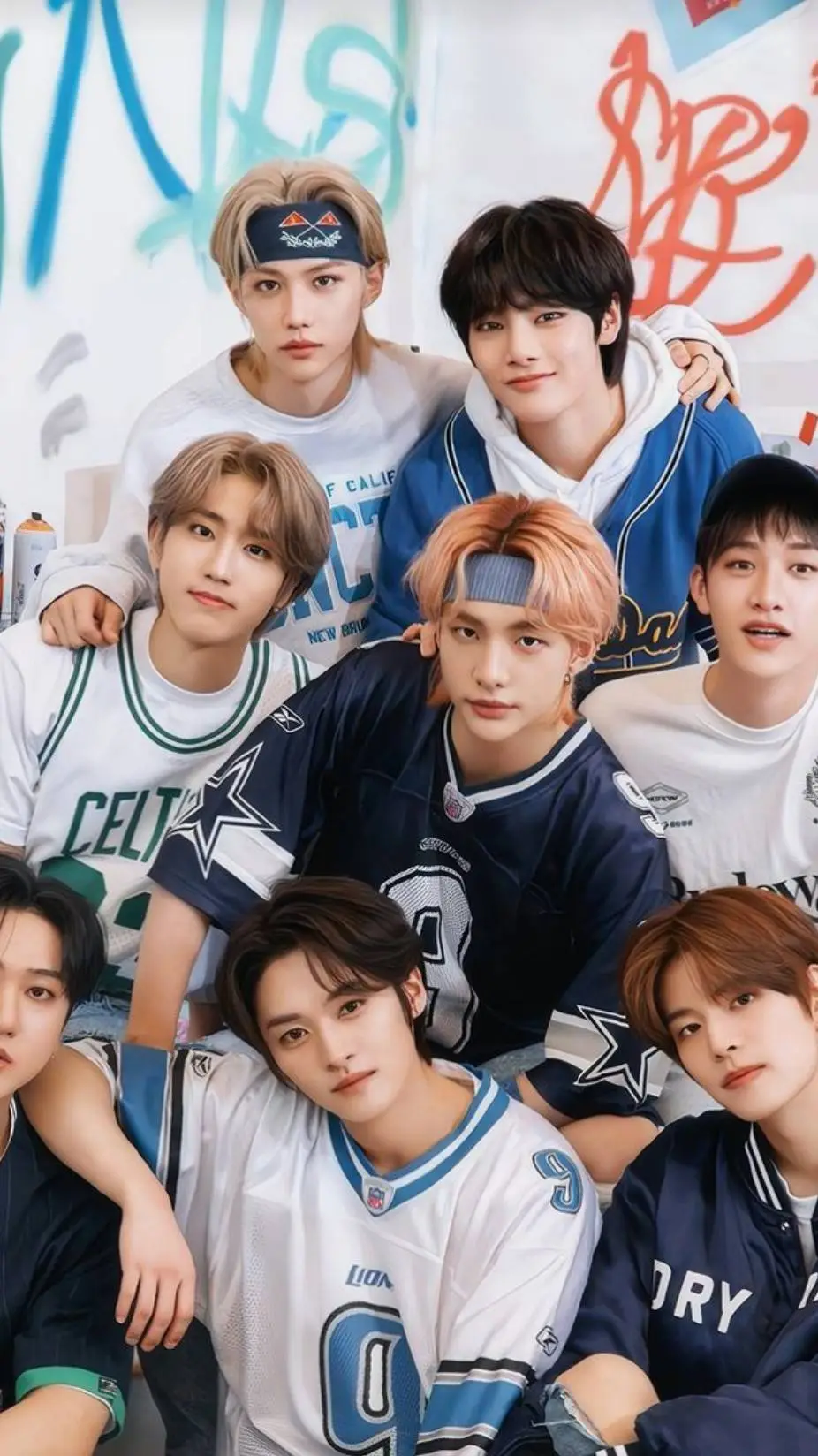ai character: stray kids  background