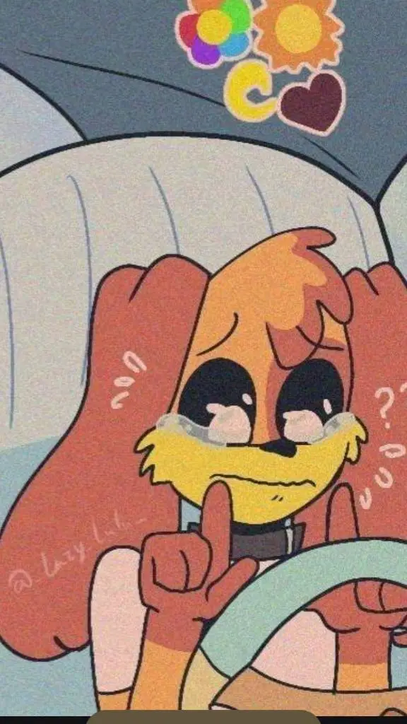ai character: catnap💔dogday.. background