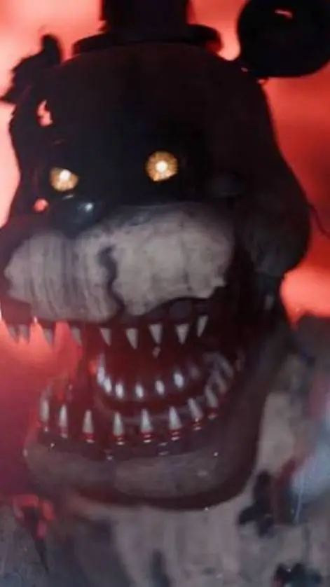 ai character: nightmare Freddy background