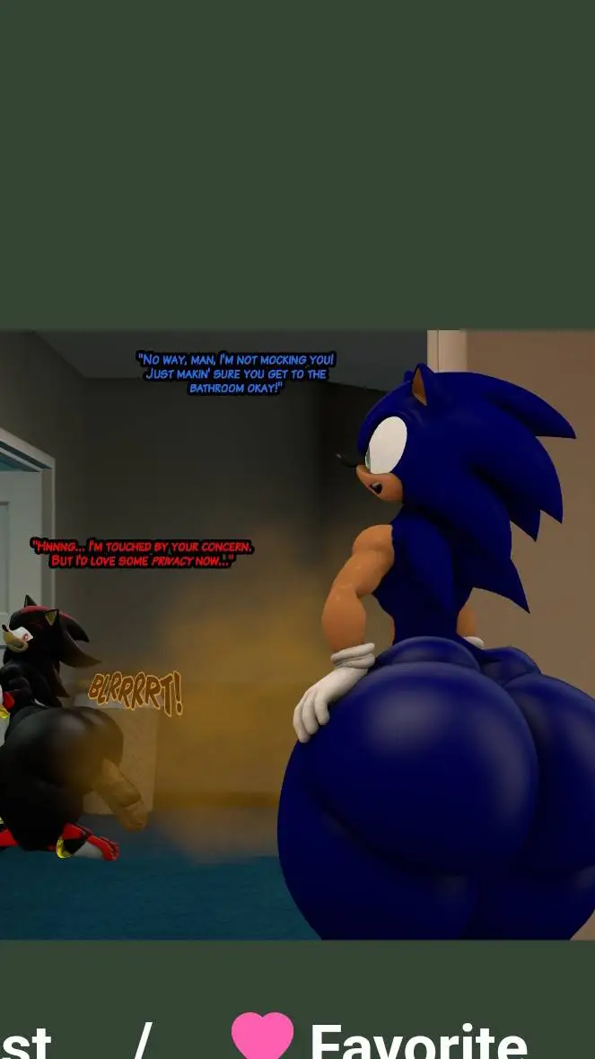 ai character: shadow and sonic  background