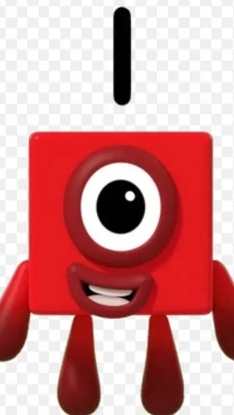 ai character: numberblock 1 background